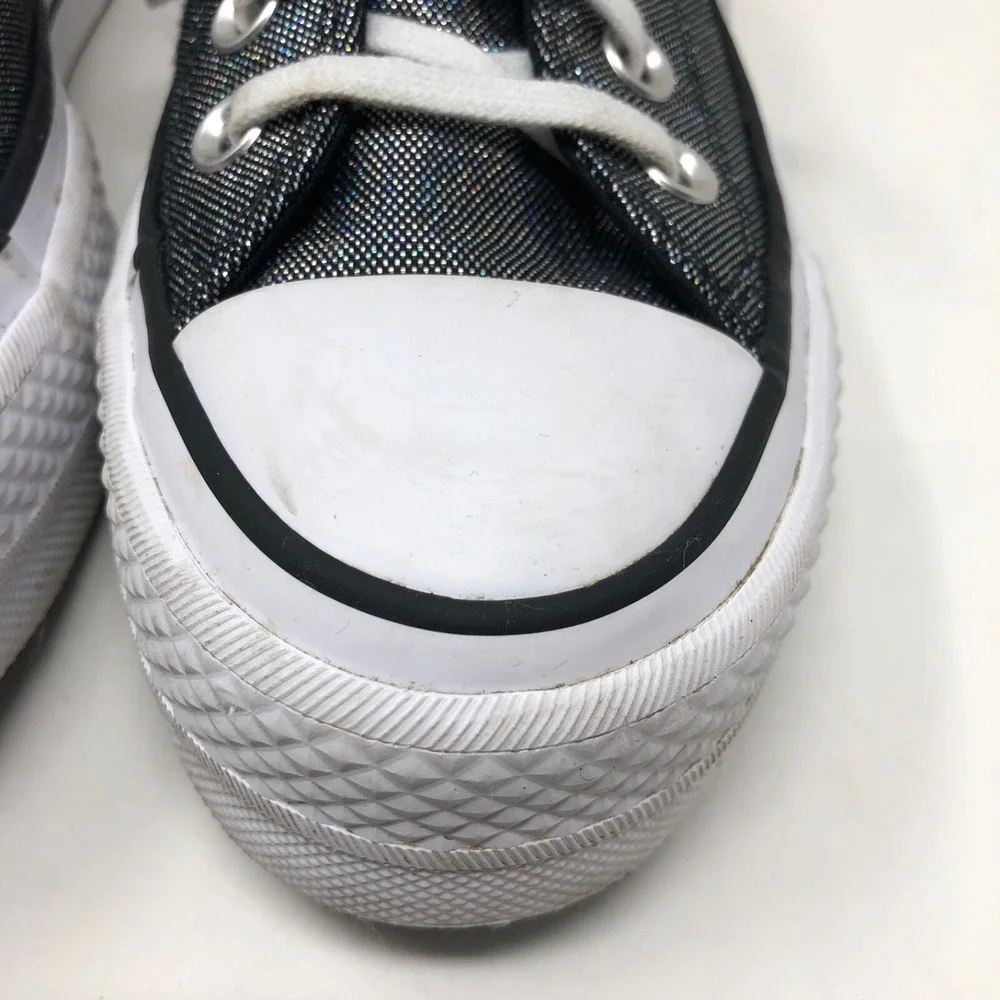 Converse Chuck Taylor All Star Lift Platform Sneakers Womens 5.5 Shimmer